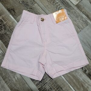 New Baby Gymboree Prep Fit Pink Chino Shorts Size 18-24M